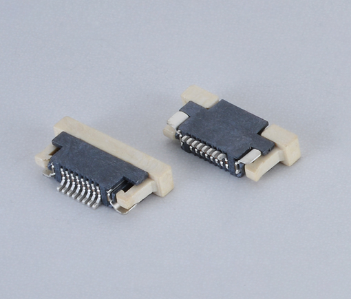 0.5mm Pitch YFC05L Series FPC Connector Push-Pull & Bottom Contact Type