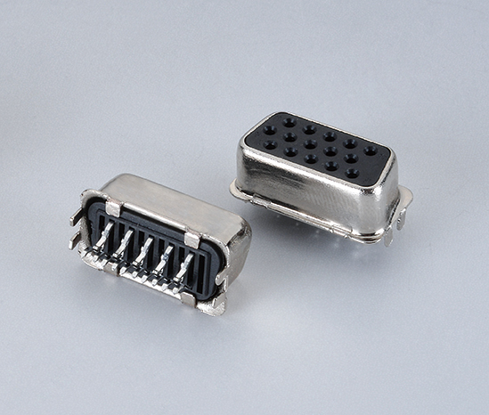 D-Sub VGA 连接器 母座 15PIN