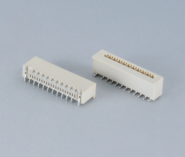 0.5mm Pitch YFC05L Series FPC Connector Push-Pull & Bottom Contact Type