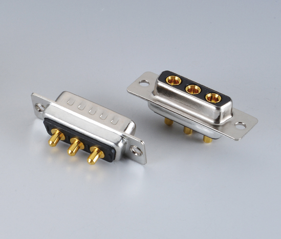 D-Sub Power Female & Male 3PIN 180° DIP