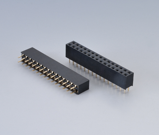 2.0mm Pitch Female Header Connector -2.0x4.6 double row 180°